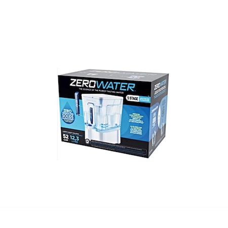 Zerowater ZeroWater Ready-Read 52 cups Blue/White Water Filtration Dispenser ZD-052-RR
